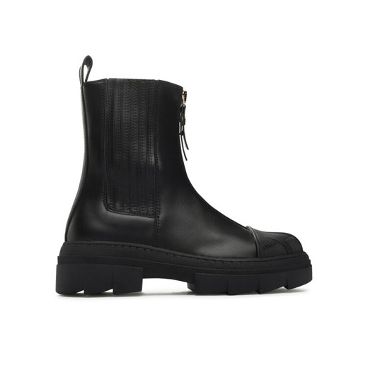 Sztyblety Furla Gum YG95FGU-BX2411-O6000-1007 Czarny ze sklepu eobuwie.pl w kategorii Botki - zdjęcie 182083846
