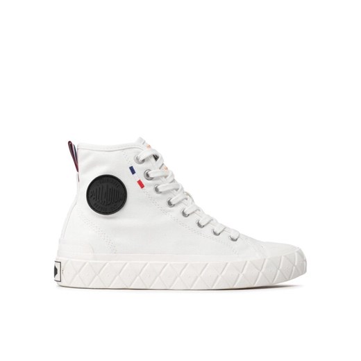 Trampki Palladium Ace Cvs Mid U 77015-116-M Biały ze sklepu eobuwie.pl w kategorii Trampki damskie - zdjęcie 182083919