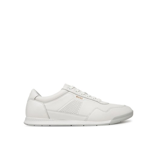 Sneakersy BOSS Titanium Sl 50542099 Biały ze sklepu eobuwie.pl w kategorii Buty sportowe męskie - zdjęcie 182084147