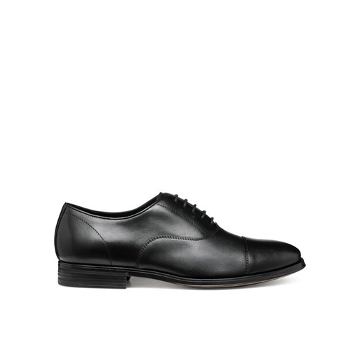 Półbuty Geox U Rezzonico U558QB 00043 C9999 Czarny ze sklepu eobuwie.pl w kategorii Buty eleganckie męskie - zdjęcie 182084176