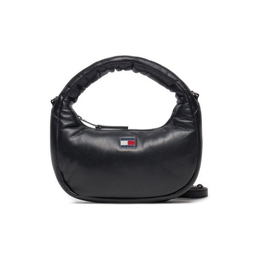 Torebka Tommy Jeans Tjw Pillow Mini Hobo AW0AW16976 Czarny ze sklepu eobuwie.pl w kategorii Torebki damskie - zdjęcie 182084267