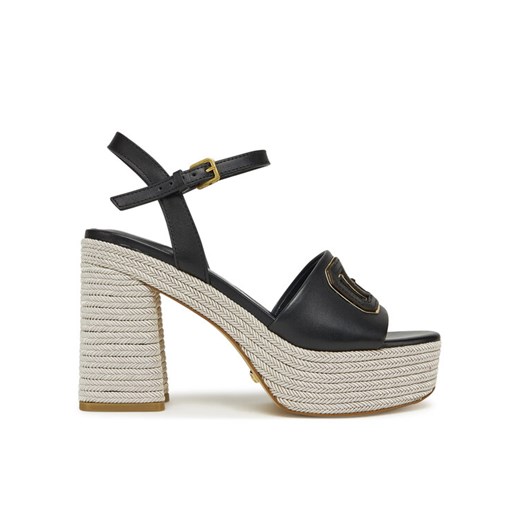 Espadryle Guess FLJFML LEA03 Czarny ze sklepu eobuwie.pl w kategorii Espadryle damskie - zdjęcie 182084386