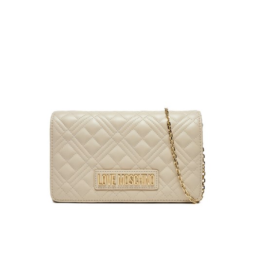 Torebka LOVE MOSCHINO JC4079PP1MLA0110 Écru ze sklepu eobuwie.pl w kategorii Listonoszki - zdjęcie 182084425