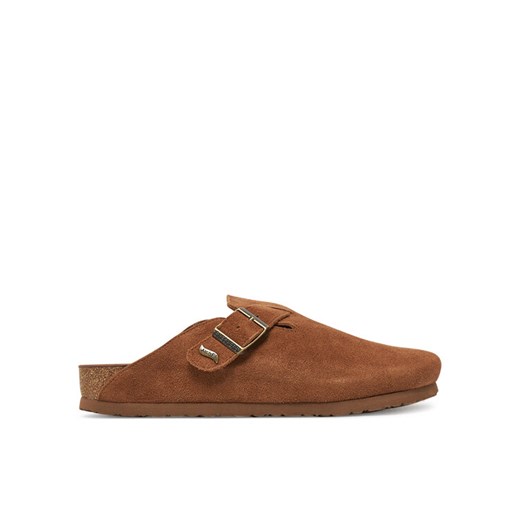 Klapki Skechers Arch Fit Granola-Happy Friday 158830/CSNT Brązowy ze sklepu eobuwie.pl w kategorii Klapki damskie - zdjęcie 182084486