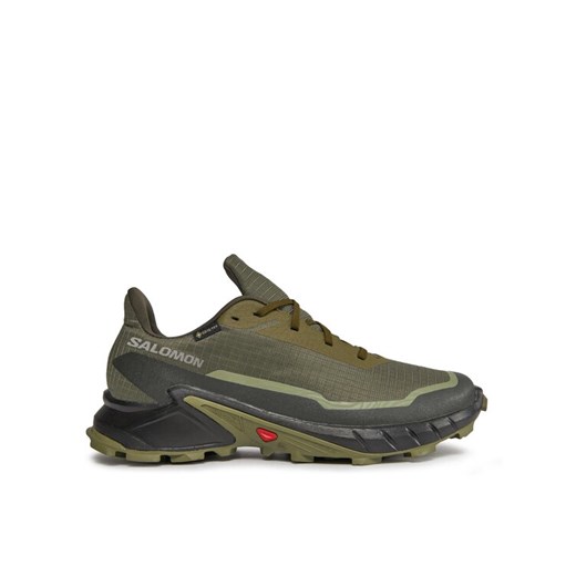 Buty do biegania Salomon Alphacross 5 Gtx GORE-TEX 473103 29 W0 Zielony ze sklepu eobuwie.pl w kategorii Buty sportowe męskie - zdjęcie 182084515