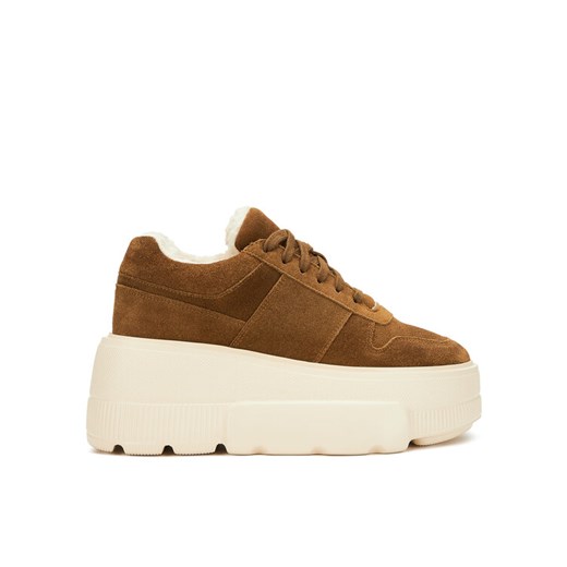Sneakersy Badura CASI-01W1-006 Brązowy ze sklepu eobuwie.pl w kategorii Buty sportowe damskie - zdjęcie 182084527