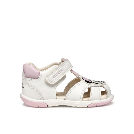 Sandały Geox B Sandal Zapito B556FE 08554 C0406 Biały ze sklepu eobuwie.pl w kategorii Sandały dziecięce - zdjęcie 182084546