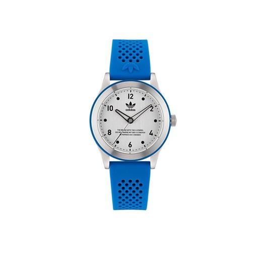 Zegarek adidas Originals Code Three Watch AOSY23032 Srebrny ze sklepu eobuwie.pl w kategorii Zegarki - zdjęcie 182084565