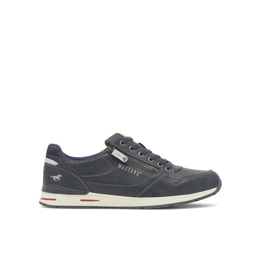 Sneakersy Mustang 4154-313 Granatowy ze sklepu eobuwie.pl w kategorii Buty sportowe męskie - zdjęcie 182084606