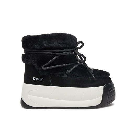 Śniegowce Big Star Shoes OO274A206 Czarny ze sklepu eobuwie.pl w kategorii Śniegowce damskie - zdjęcie 182084648