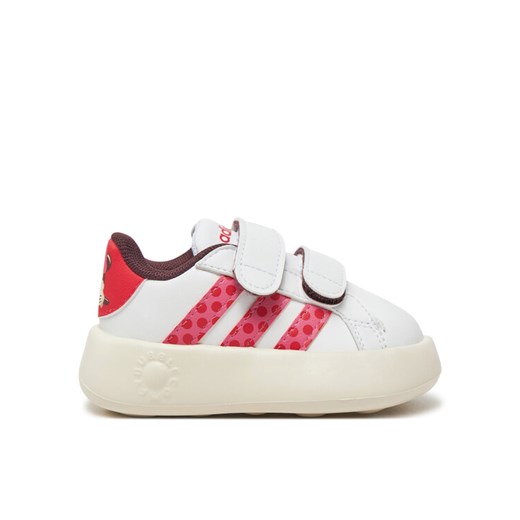 Sneakersy adidas Disney Minnie Mouse Grand Court 2.0 IH6309 Biały ze sklepu eobuwie.pl w kategorii Buty sportowe dziecięce - zdjęcie 182084735
