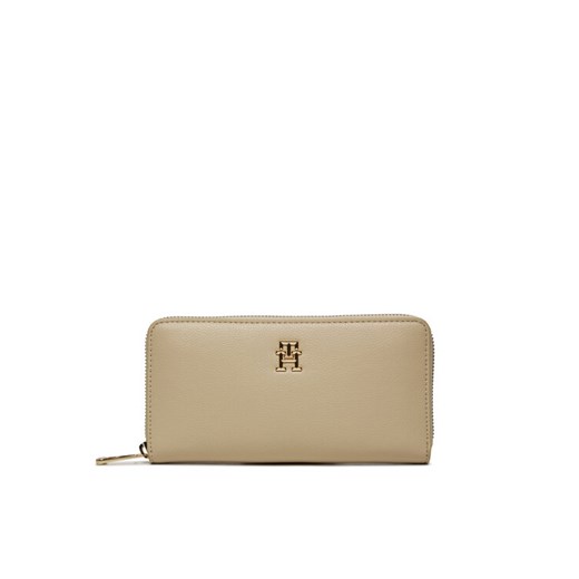 Duży Portfel Damski Tommy Hilfiger Th Essential Sc Large Za AW0AW16093 Biały ze sklepu eobuwie.pl w kategorii Portfele damskie - zdjęcie 182084805