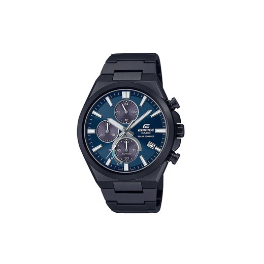 Zegarek Casio Edifice Solar Powered Chronograph EFS-S630DC-2AVUEF Czarny ze sklepu eobuwie.pl w kategorii Zegarki - zdjęcie 182084808