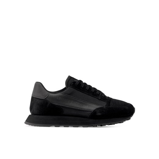 Sneakersy Armani Exchange XUX083 XV263 K001 Czarny ze sklepu eobuwie.pl w kategorii Buty sportowe męskie - zdjęcie 182084956