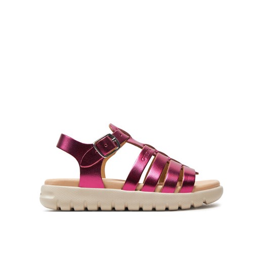 Sandały Geox J Sandal Soleima Gir J35GSB 000CF C8002 M Różowy ze sklepu eobuwie.pl w kategorii Sandały dziecięce - zdjęcie 182084968