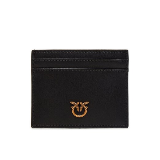 Etui na karty kredytowe Pinko Card Holder Simply AI 24-25 PCPL 103762 A0F1 Czarny ze sklepu eobuwie.pl w kategorii Portfele męskie - zdjęcie 182085018