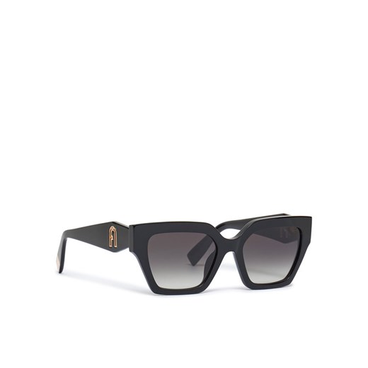 Okulary przeciwsłoneczne Furla WD00122 BX3774 O6000 Czarny ze sklepu eobuwie.pl w kategorii Okulary przeciwsłoneczne damskie - zdjęcie 182085096