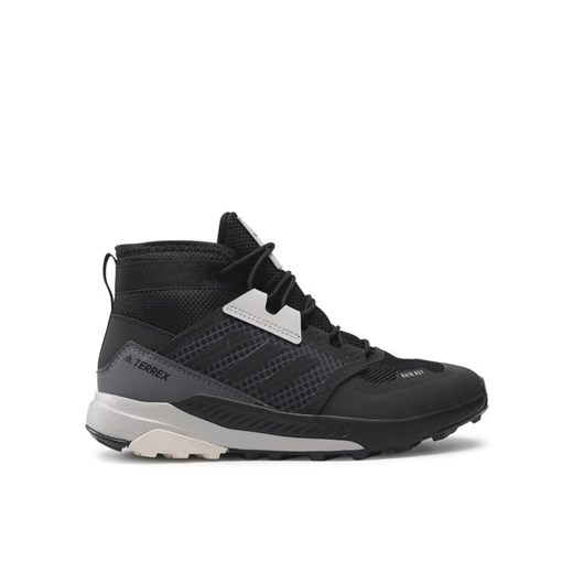 Trekkingi adidas Terrex Trailmaker Mid R.Rd FW9322 Czarny ze sklepu eobuwie.pl w kategorii Buty trekkingowe dziecięce - zdjęcie 182085118