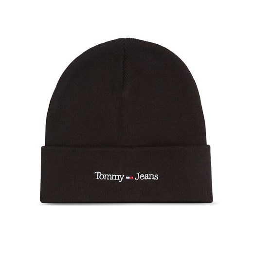 Czapka Tommy Jeans AM0AM11340 Czarny ze sklepu eobuwie.pl w kategorii Czapki zimowe męskie - zdjęcie 182085129