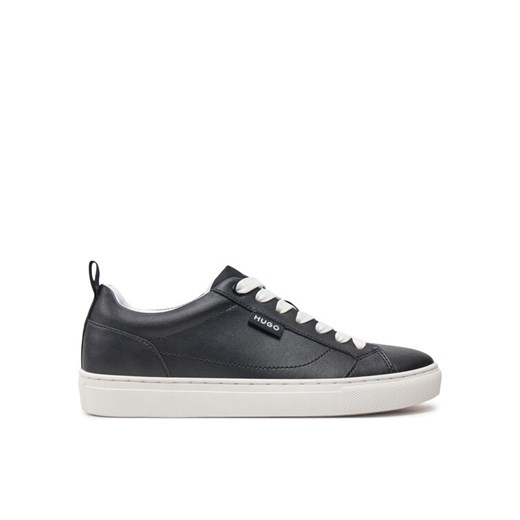Sneakersy HUGO Morrie 50536634 10263296 01 Czarny ze sklepu eobuwie.pl w kategorii Buty sportowe damskie - zdjęcie 182085189
