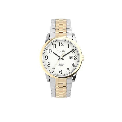 Zegarek Timex Easy Reader TW2V40100 Srebrny ze sklepu eobuwie.pl w kategorii Zegarki - zdjęcie 182085237
