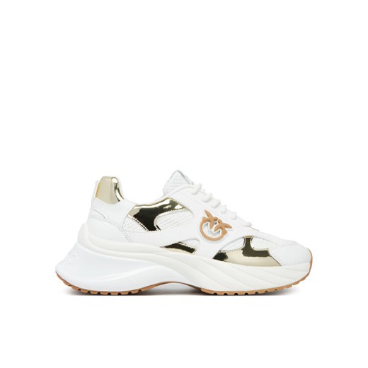 Sneakersy PINKO Ariel 15 SS0067E022 Biały ze sklepu eobuwie.pl w kategorii Buty sportowe damskie - zdjęcie 182085549