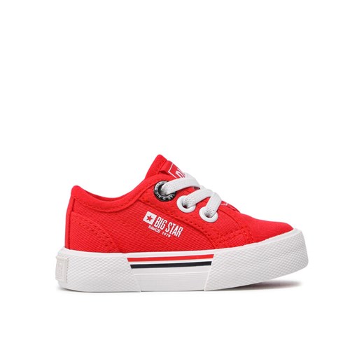 Tenisówki Big Star Shoes JJ374162 Czerwony ze sklepu eobuwie.pl w kategorii Buciki niemowlęce - zdjęcie 182085558