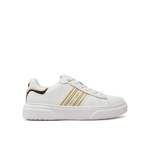 Sneakersy Pepe Jeans PLS00020 Biały ze sklepu eobuwie.pl w kategorii Buty sportowe damskie - zdjęcie 182085675