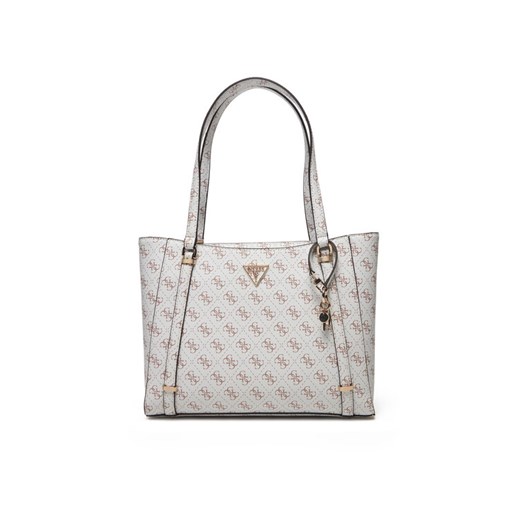 Torebka Guess HWEQG9 51023 Écru ze sklepu eobuwie.pl w kategorii Torby Shopper bag - zdjęcie 182085685