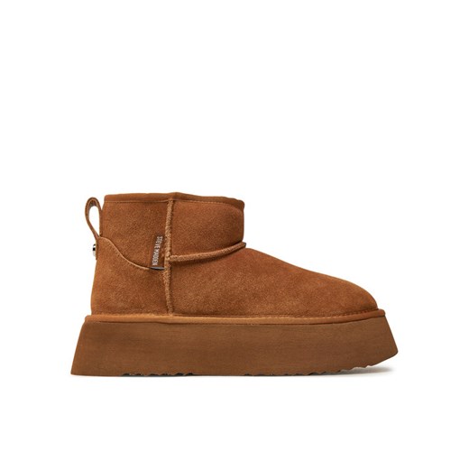 Śniegowce Steve Madden Campfire SM11002737 Brązowy ze sklepu eobuwie.pl w kategorii Śniegowce damskie - zdjęcie 182085788