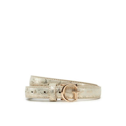 Pasek Damski Guess BW9222 P5220 Złoty ze sklepu eobuwie.pl w kategorii Paski damskie - zdjęcie 182085829