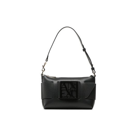 Torebka Armani Exchange 942907 0A874 00020 Czarny ze sklepu eobuwie.pl w kategorii Listonoszki - zdjęcie 182085875