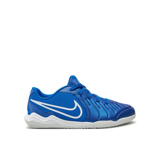 Buty do piłki nożnej Nike Jr Legend 10 Academy IC DV4350 400 Niebieski ze sklepu eobuwie.pl w kategorii Buty sportowe dziecięce - zdjęcie 182085889