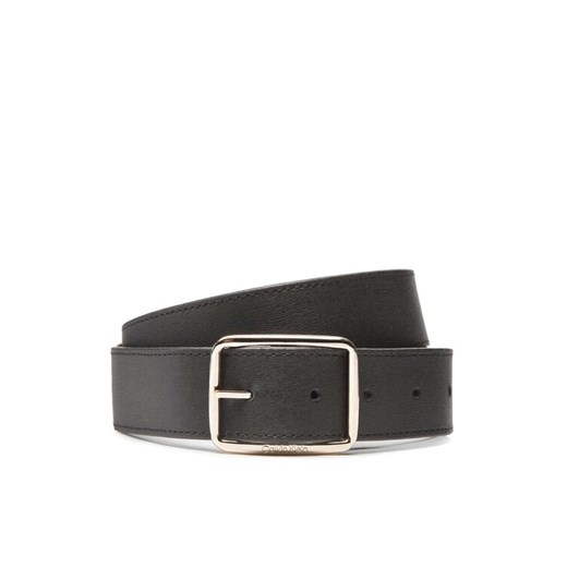 Pasek Męski Calvin Klein Adj Double Frame Epi 35Mm K50K510375 Czarny ze sklepu eobuwie.pl w kategorii Paski męskie - zdjęcie 182085917
