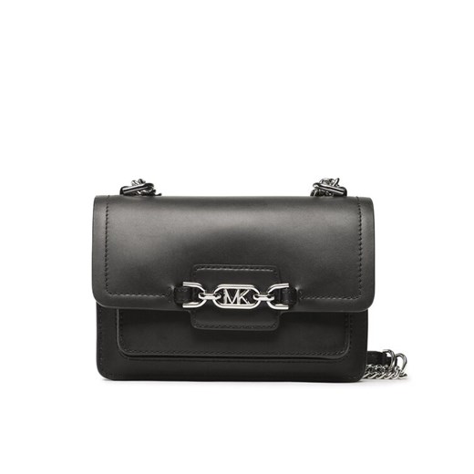 Torebka Michael Kors Heather 32S2S7HC0L Czarny ze sklepu eobuwie.pl w kategorii Kopertówki - zdjęcie 182085968