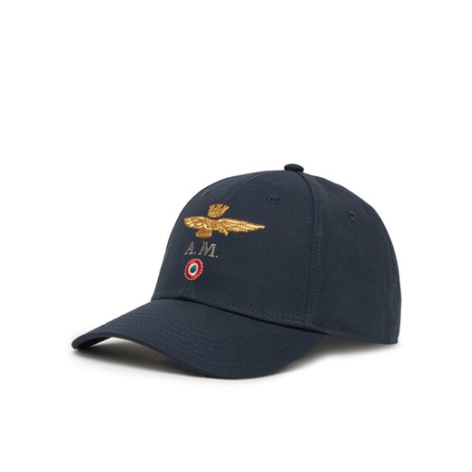 Czapka z daszkiem Aeronautica Militare 251HA1100CT2848 Granatowy ze sklepu eobuwie.pl w kategorii Czapki z daszkiem męskie - zdjęcie 182085978