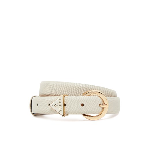 Pasek Damski Guess BW9071 P4125 Écru ze sklepu eobuwie.pl w kategorii Paski damskie - zdjęcie 182085985
