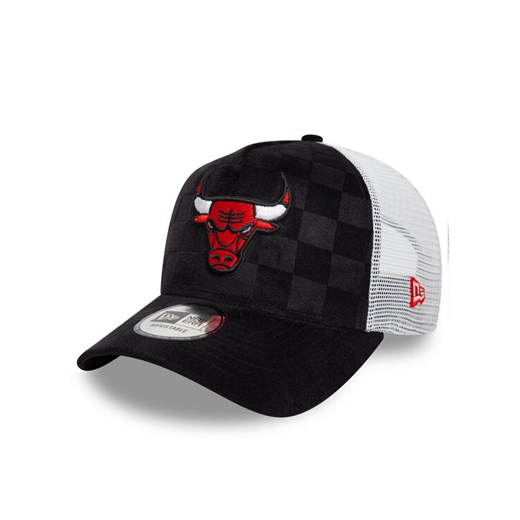 Czapka z daszkiem New Era Chicago Bulls Tonal Check 60595264 Czarny New Era OS eobuwie.pl