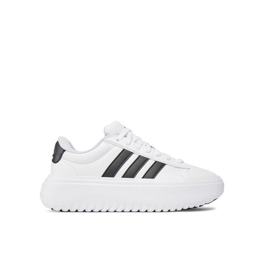 Sneakersy adidas Grand Court Platform IE1092 Biały ze sklepu eobuwie.pl w kategorii Buty sportowe damskie - zdjęcie 182086059