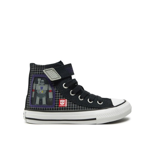 Trampki Converse Converse x Transformers Chuck Taylor All Star Easy-On A11660C Czarny ze sklepu eobuwie.pl w kategorii Trampki dziecięce - zdjęcie 182086176