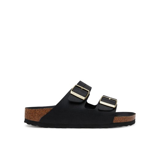 Klapki Birkenstock Arizona Hex 1029493 Czarny ze sklepu eobuwie.pl w kategorii Klapki damskie - zdjęcie 182086177