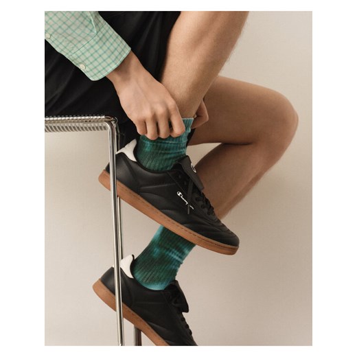 Sneakersy Champion PRESTIGE FLAP S22466-KK001 Czarny ze sklepu eobuwie.pl w kategorii Buty sportowe męskie - zdjęcie 182086245