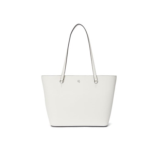 Torebka LAUREN RALPH LAUREN 431924351022 Biały ze sklepu eobuwie.pl w kategorii Torby Shopper bag - zdjęcie 182086268