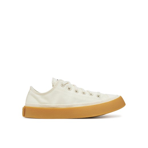 Tenisówki Converse Chuck Taylor All Star Retro Rubber A10696C Beżowy ze sklepu eobuwie.pl w kategorii Trampki damskie - zdjęcie 182086276