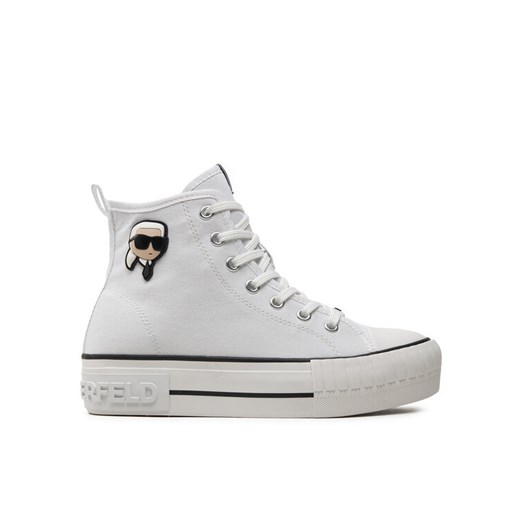 Trampki KARL LAGERFELD KL60444 Biały ze sklepu eobuwie.pl w kategorii Trampki damskie - zdjęcie 182086347