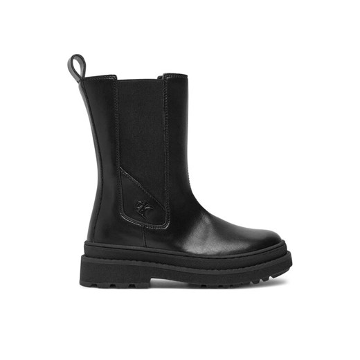 Kozaki Calvin Klein Jeans Chelsea Boot V4A5-81034-1355 M Czarny ze sklepu eobuwie.pl w kategorii Buty zimowe dziecięce - zdjęcie 182086398