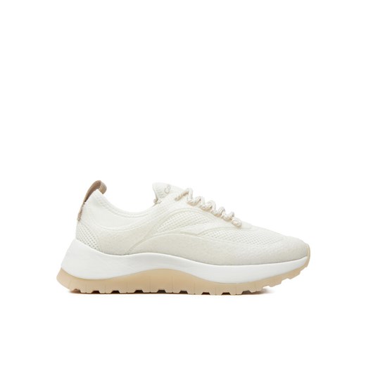 Sneakersy Calvin Klein Runner Lace Up Pearl Mix M HW0HW02079 Biały ze sklepu eobuwie.pl w kategorii Buty sportowe damskie - zdjęcie 182086418
