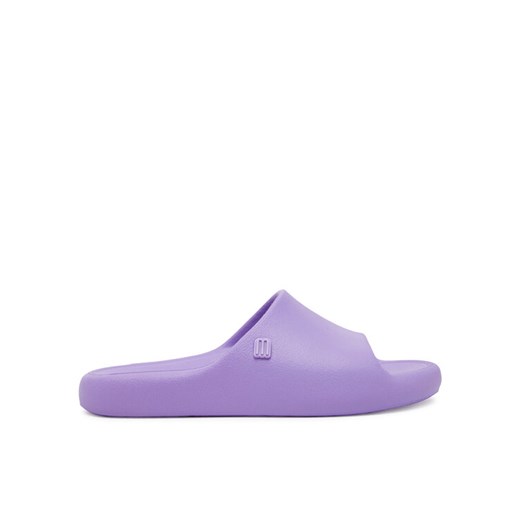 Klapki Melissa Mini Melissa Free Print Slide Inf 35936 Fioletowy ze sklepu eobuwie.pl w kategorii Klapki dziecięce - zdjęcie 182086477