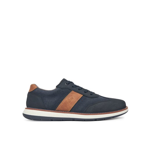 Sneakersy Rieker 04400-14 Granatowy ze sklepu eobuwie.pl w kategorii Buty sportowe męskie - zdjęcie 182086558
