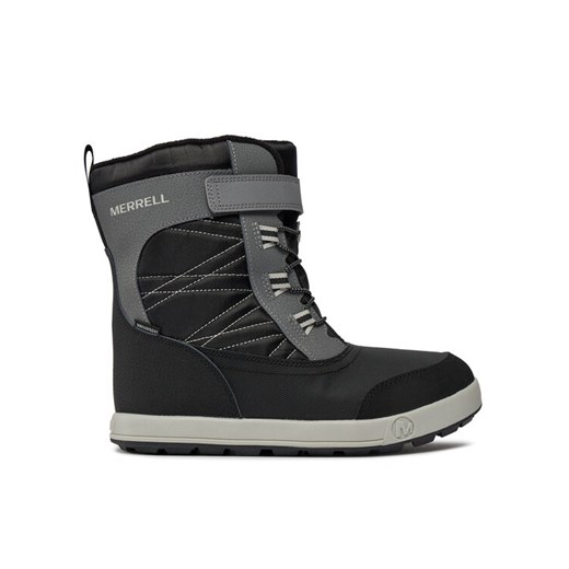 Śniegowce Merrell Snow Storm 2.0 Wtrpf Mk267154 Szary ze sklepu eobuwie.pl w kategorii Buty zimowe dziecięce - zdjęcie 182086638